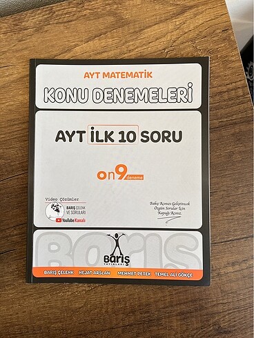 AYT İLK 10 SORU DENEME BARIŞ YAYINLARI