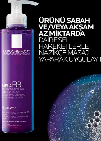 Beden La Roche-Posay Mela B3 Cilt Temizleyici Jel