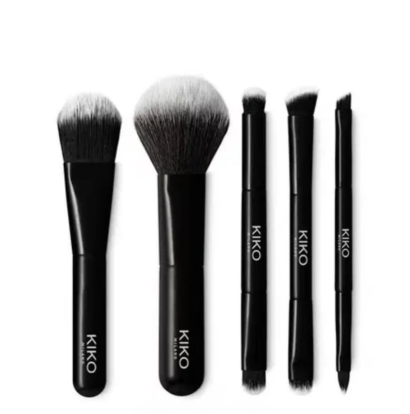 Siyah Kiko Makyaj Fırça Seti - Görsel 3