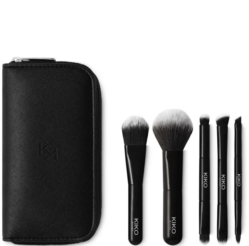 Kiko Siyah Makyaj Fırçası Seti - Görsel 3