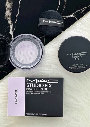 MAC Studio Fix Pro Set+Blur Loose Powder Lavanta