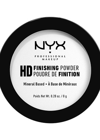 MAC NYX HD Bitirici Pudra Beyaz