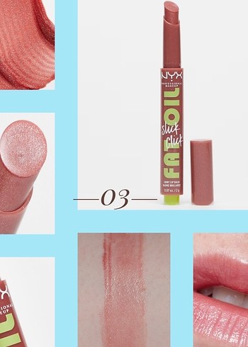 NYX Fat Oil Dudak nemlendiricisi No 03 - Görsel 3