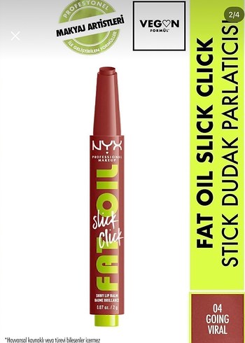 NYX Fat oil Dudak parlatıcısı No 04 - Görsel 5