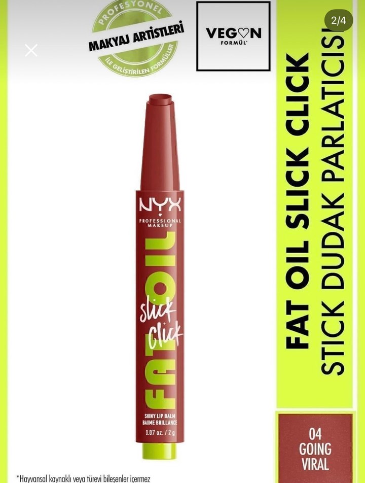 NYX Fat oil Dudak parlatıcısı No 04 - Görsel 5