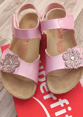 Kız Çocuk Pembe Tokalı Terlik - Görsel 13