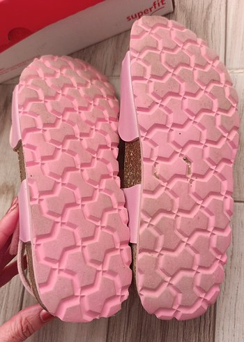 Kız Çocuk Pembe Tokalı Terlik - Görsel 6