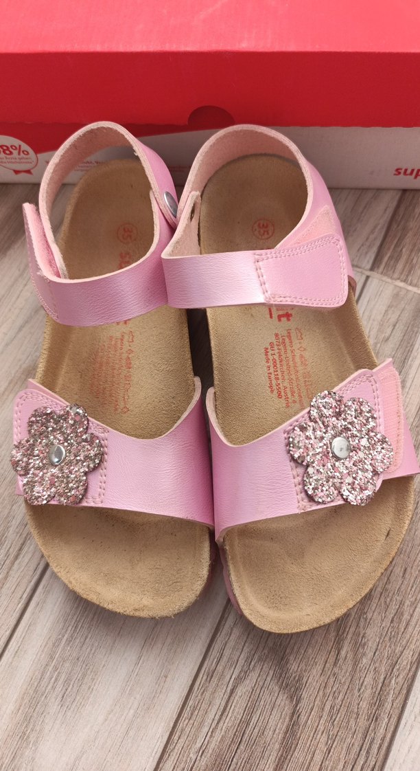 Kız Çocuk Pembe Tokalı Terlik - Görsel 2