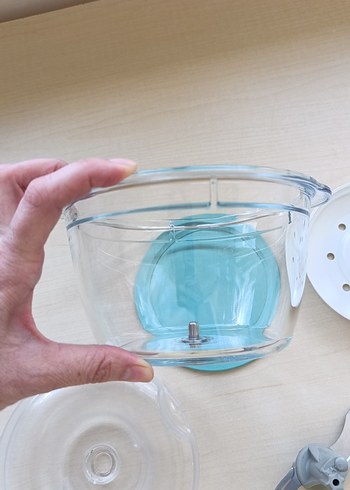 Mavi Renkli Cam Blender ve Doğrayıcı - Görsel 5