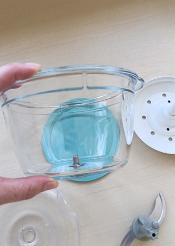 Mavi Renkli Cam Blender ve Doğrayıcı - Görsel 6