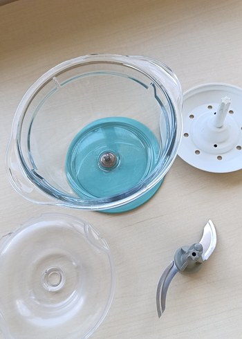 Mavi Renkli Cam Blender ve Doğrayıcı - Görsel 4