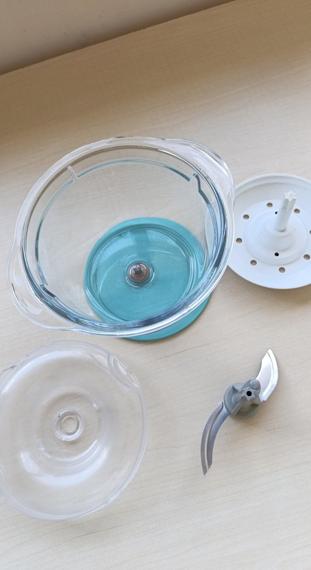 Mavi Renkli Cam Blender ve Doğrayıcı - Görsel 4