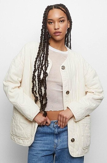 Pull&Bear Kapitone Ceket
