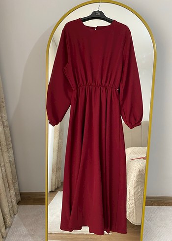 xl Beden bordo Renk Bordo elbise