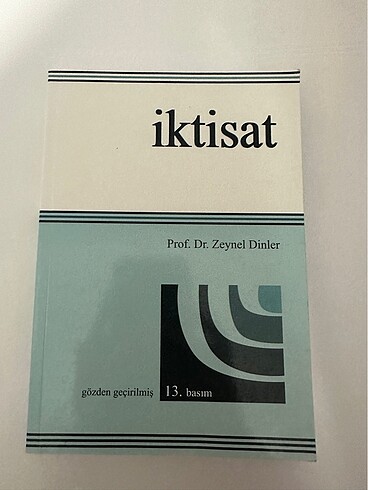 Zeynel dinler- iktisat