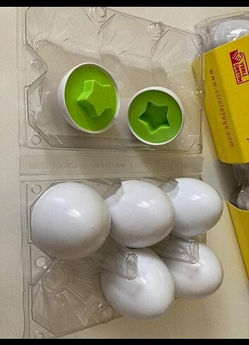 Diğer 6LI YUMURTA EŞLEŞTİRME EĞİTİCİ OYUNCAK 