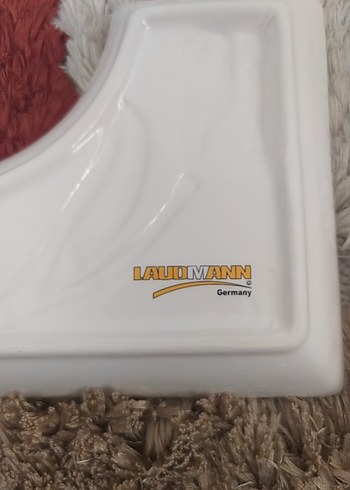 Diğer Çiçek Desenli Beyaz Seramik Servis Tabağı Seti