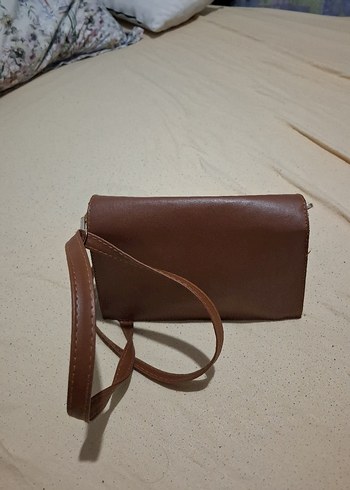 Kahverengi Deri Kadın Çanta - Görsel 2