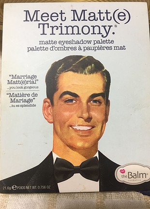 The Balm Meet Matt(e) Trimony