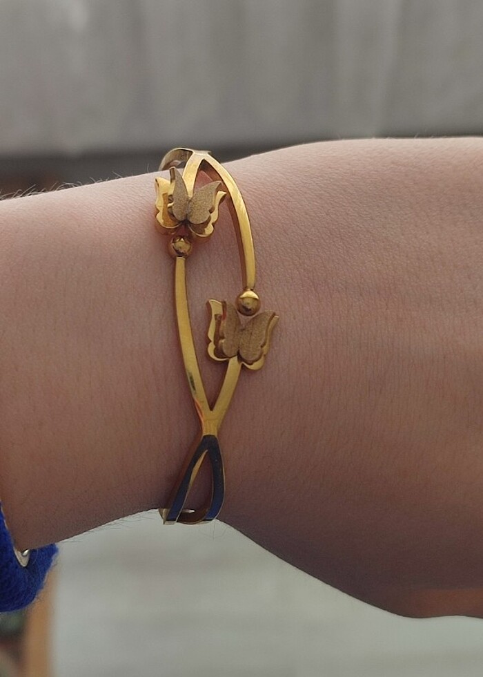 Çelik Kelepçe Bileklik  - Görsel 4