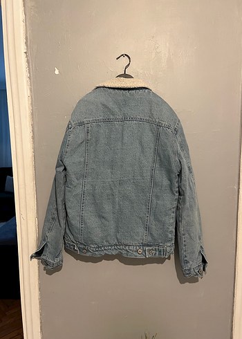 Bershka Bershka Kadın Mavi Denim Ceket