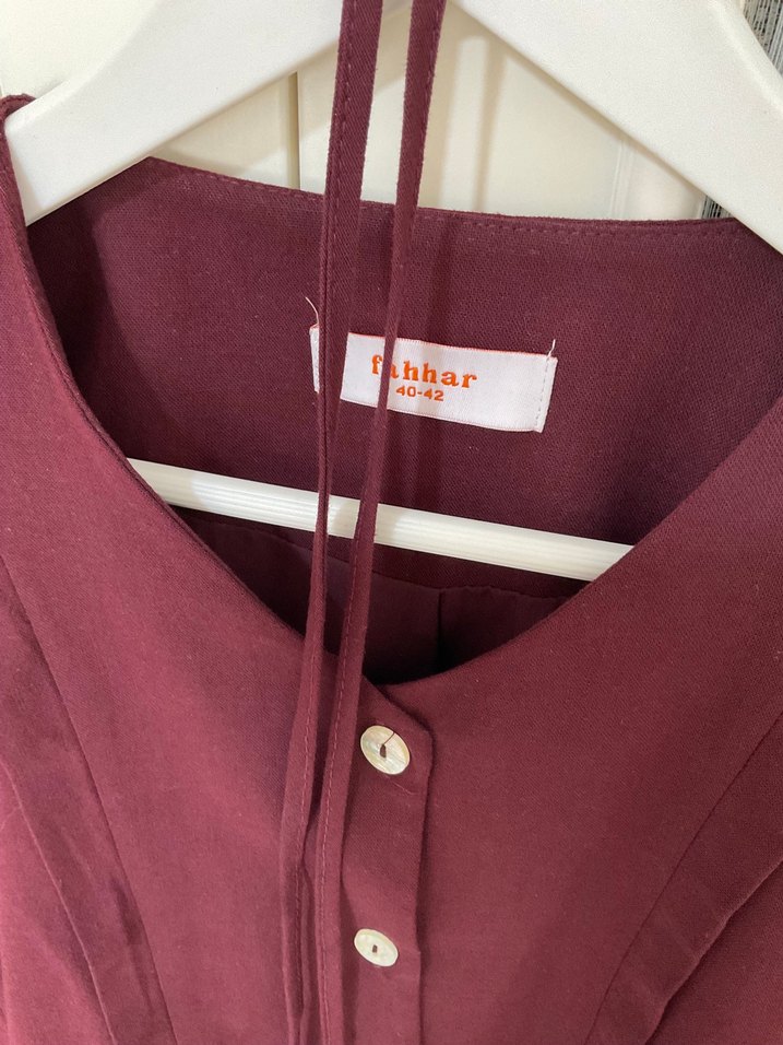 Keten gömlek/ tunik - Görsel 2