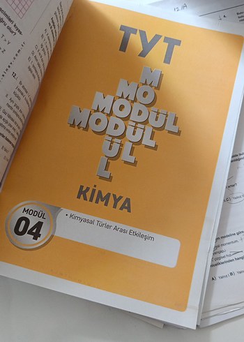 Beden Renk TYT Kimya Tam Modül Seti