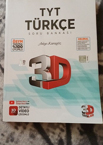TYT Türkçe Soru Bankası 3D Yayınları