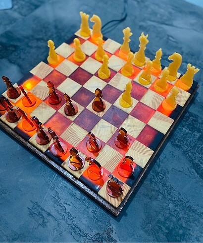Işıklı satranç tahtası