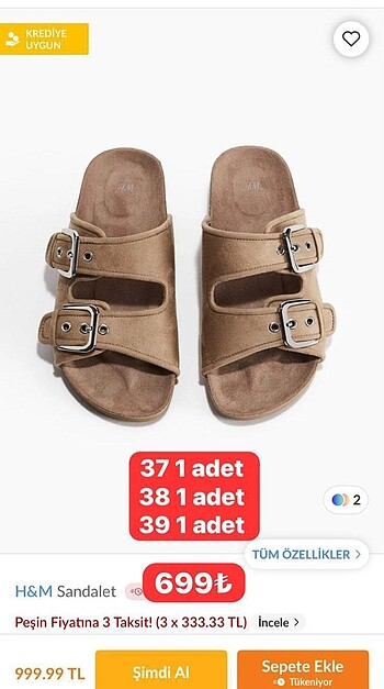 H&M marka sıfır