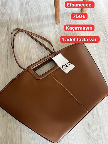 Zara sıfır çanta