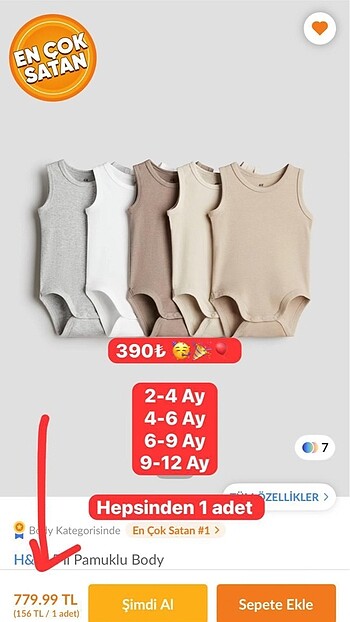 H&M H&M bebek ürünleri