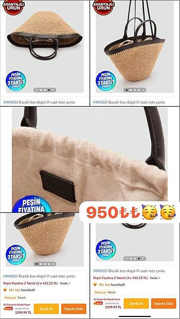  Beden camel Renk Mango çanta