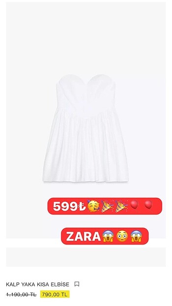 Zara mini elbise