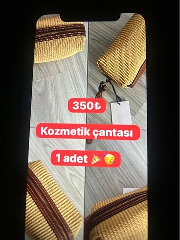 Mango makyaj çantası