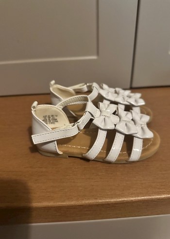 H&M H&M Rugan Beyaz Sandalet