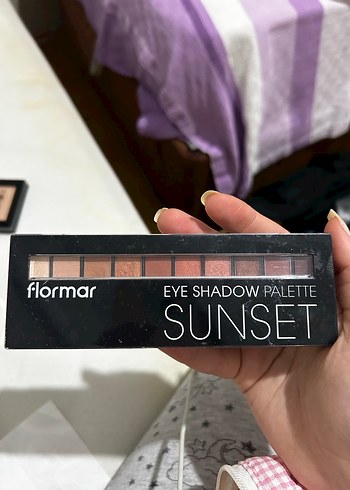 Flormar Sunset Bej ve Koyu Tonlarda Göz Farı Paleti - Görsel 2