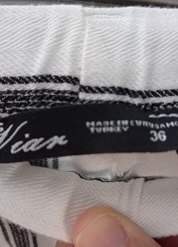 Beyaz Butik Pantolon 