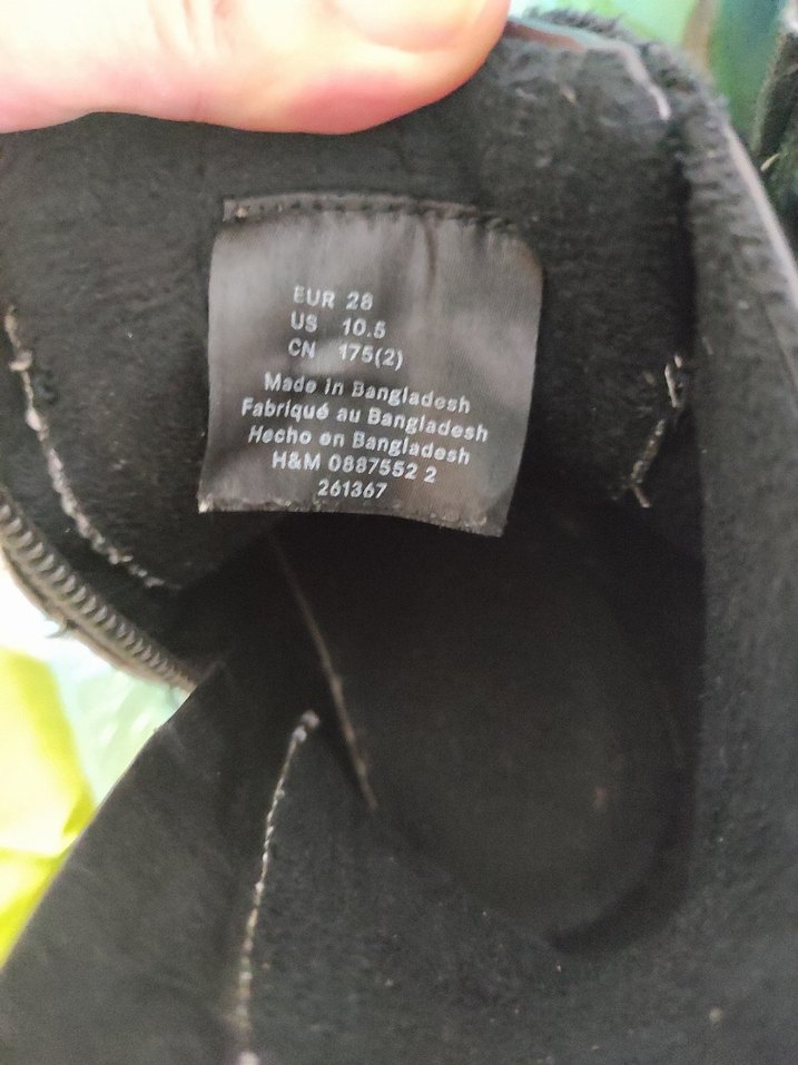 Siyah Rugan Bot, Tokalı, Kalın Topuklu - Görsel 3