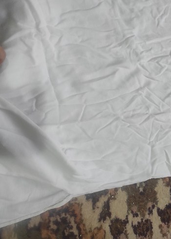 s Beden Beyaz Kısa Kollu Tişört