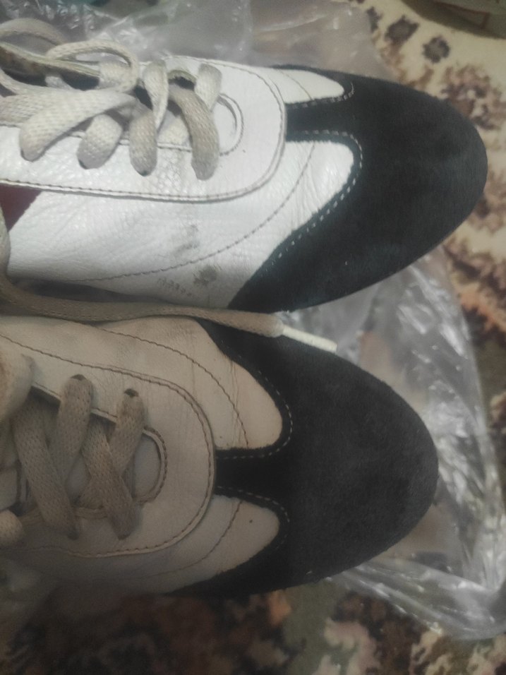 Beyaz Bağcıklı Kadın Spor Ayakkabı - Görsel 3