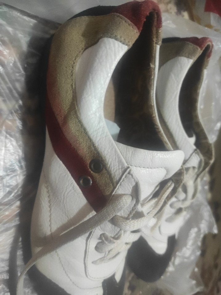 Beyaz Bağcıklı Kadın Spor Ayakkabı - Görsel 2