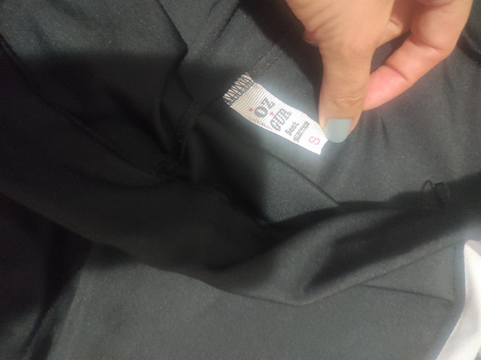 Kız Siyah Elastik Bel Eşofman Altı - Görsel 4