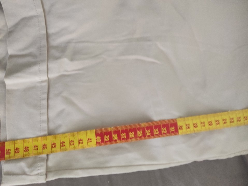 Beyaz  Pamuklu Kadın Kumaş şort - Görsel 5