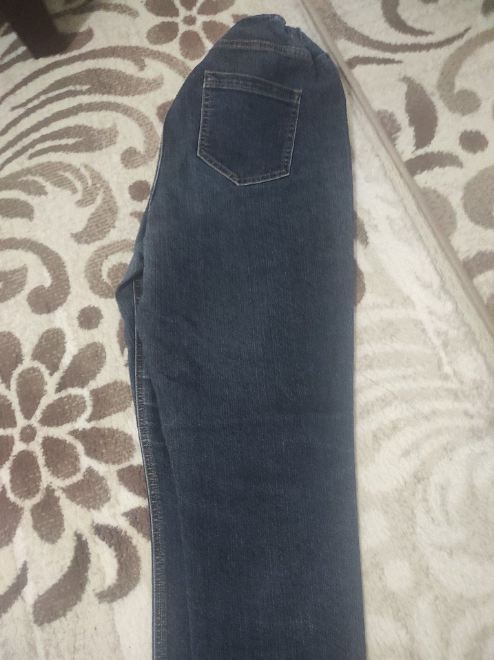 Rahat Kesim Kadın Kot Pantolon - Görsel 5