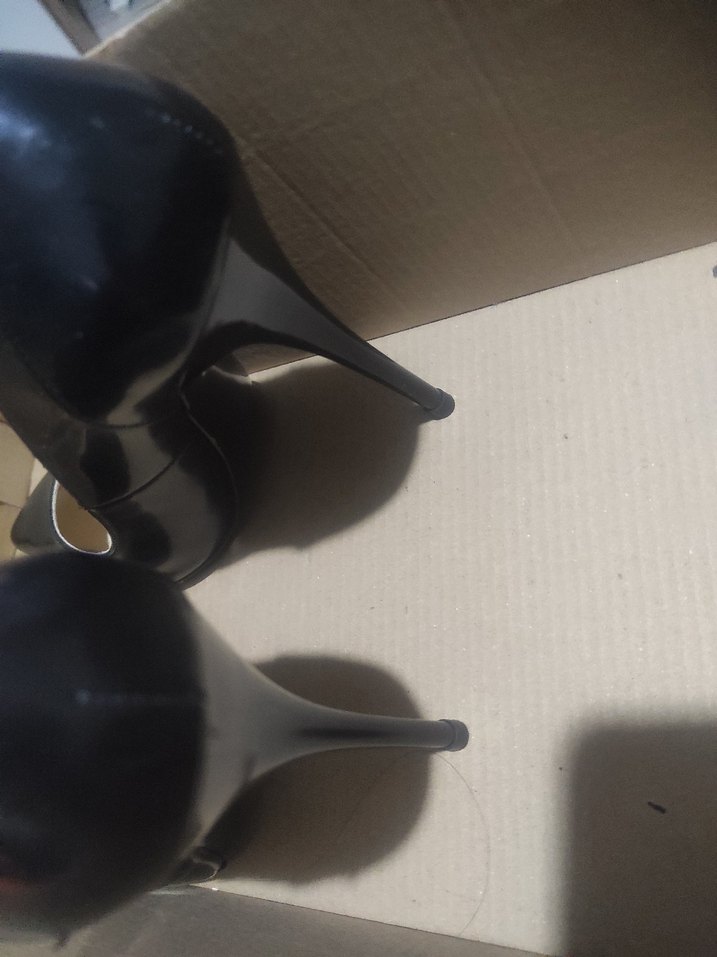 Kadın Siyah Stiletto Topuklu Ayakkabı - Görsel 3