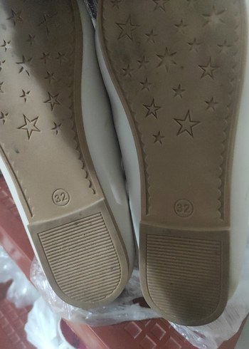 Kız Çocuk krem Tokalı Babet Ayakkabı - Görsel 5