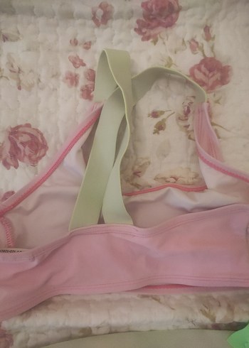 LC Waikiki Pembe Unicorn Baskılı Kız Bikini