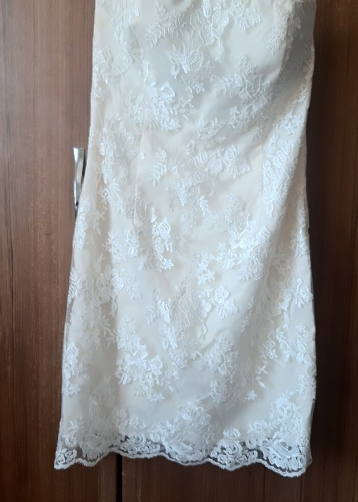 Nişan Elbisesi olarak giyildi.Gelinlik olarak da kullanılır.38 b - Görsel 4