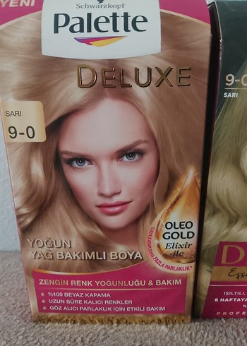 Palette Deluxe Saç Boyası 9-0 Sarı Tonları - Görsel 2